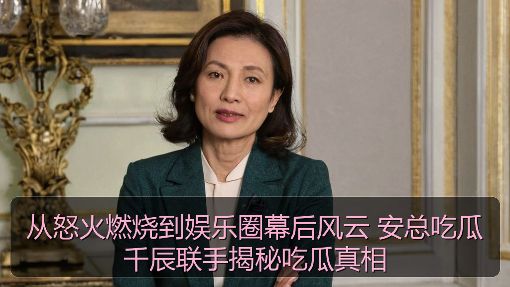 从怒火燃烧到娱乐圈幕后风云 安总吃瓜千辰联手揭秘吃瓜真相